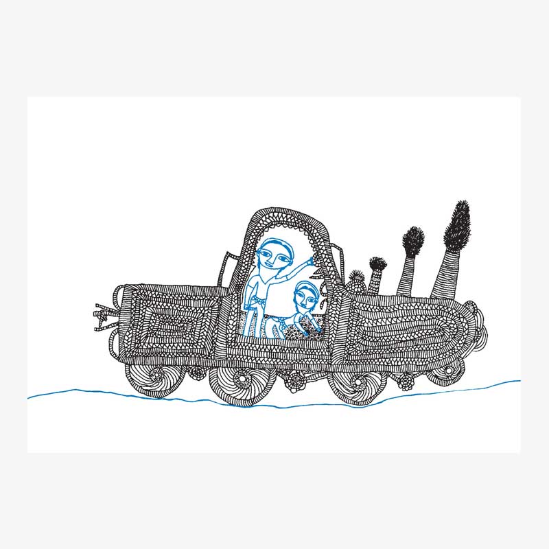 Steaming Ahead Card