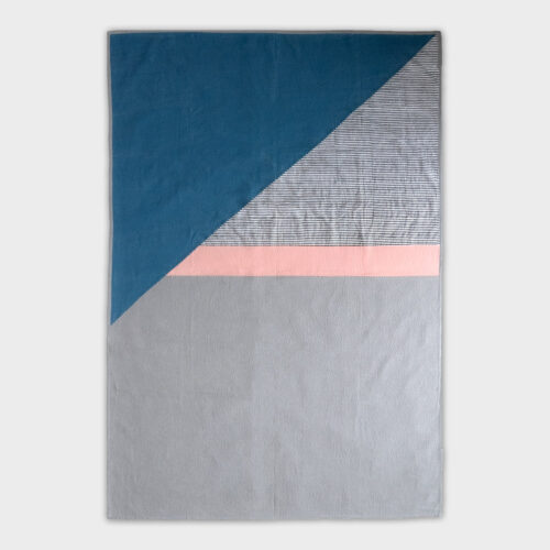 Neram Kantha Throw Quilt