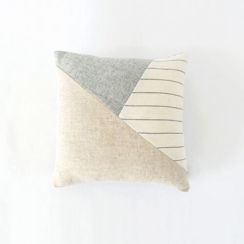 Handwoven Takia Cushion Cover - Oatmeal