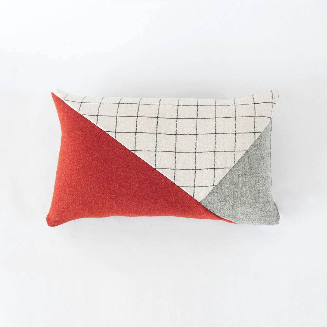 Handwoven Takia Cushion Cover - Orange