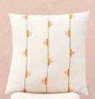 Block Printed - Talam Cushion Covers - Mustard-Pink