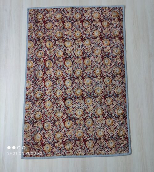 Kalamkari Baby Quilt