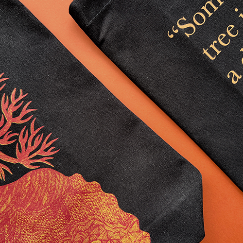 'Night Life Of Trees' Quote Tote - Image 3